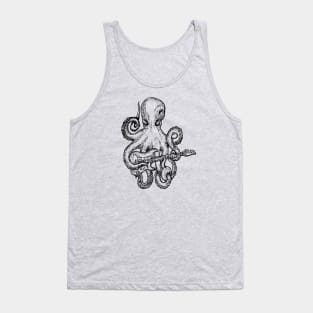 SEEMBO Octopus Playing Guitar Guitarist Music Musician Band Tank Top